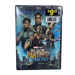 Black Panther DVD Marvel Studios Superhero Action Movie Widescreen New Sealed